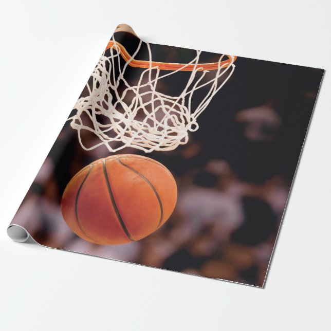 Basketballwertung Geschenkpapier (Ungerollt)