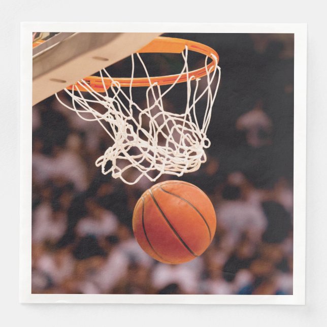 Basketballwertung Serviette (Vorderseite)