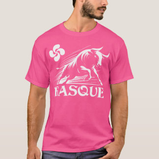 Baskische Bullenhatz San Fermin Baskisch T-Shirt