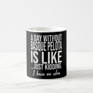 Baskische Pelota-Sportgeschenk Kaffeetasse