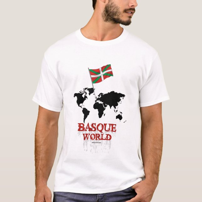 Baskische Welt T-Shirt (Vorderseite)