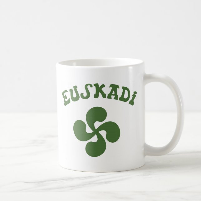 Baskisches Kreuz Euskadi Tasse (Rechts)