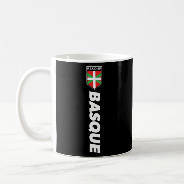Baskisches Spanien Sieger Baskischer Fußball Jerse Kaffeetasse (Links)