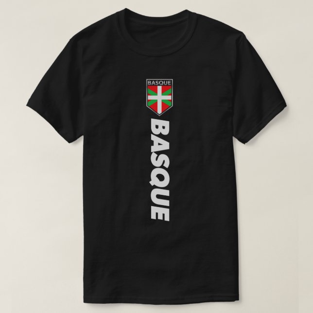 Baskisches Spanien Sieger Baskischer Fußball Jerse T-Shirt (Design vorne)