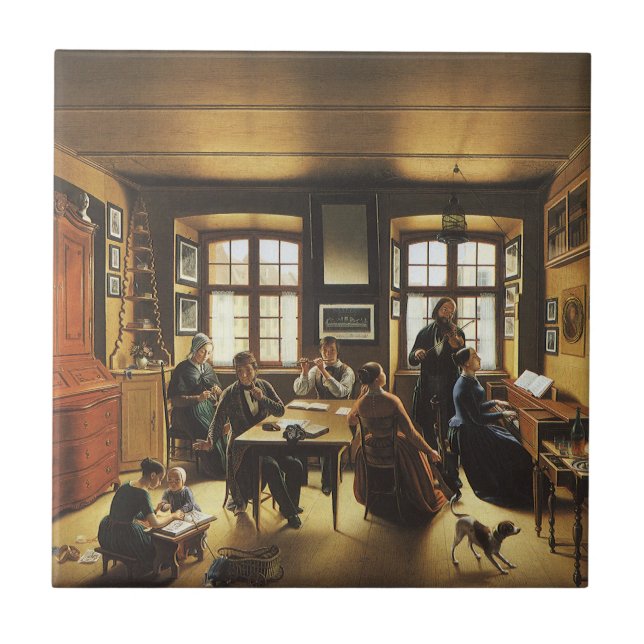 Basler Familienkonzert von Sebastian Gutzwiller Fliese (Vorderseite)