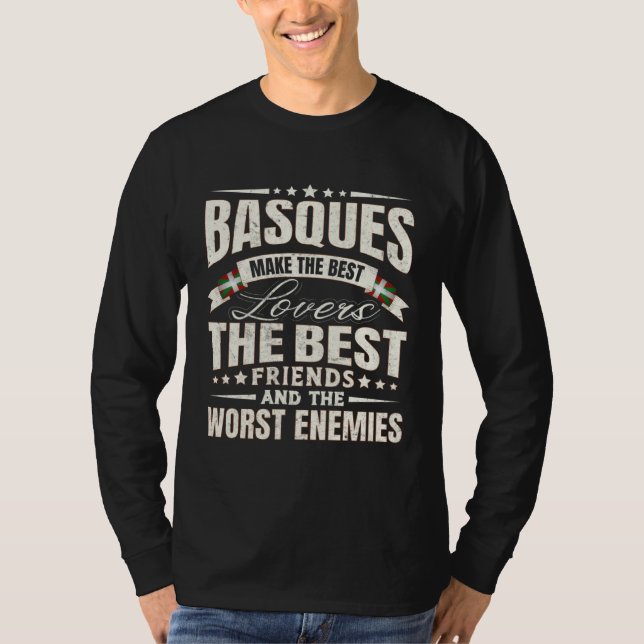 Basque Best Basques Men & Women T-Shirt (Vorderseite)