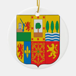BASQUE* EUSKADI kundenspezifische Keramikornament