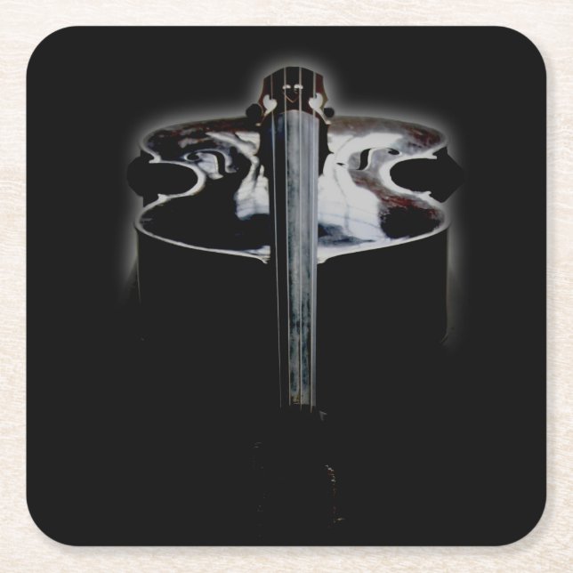 Bass-1-Küste Rechteckiger Pappuntersetzer (Vorderseite)