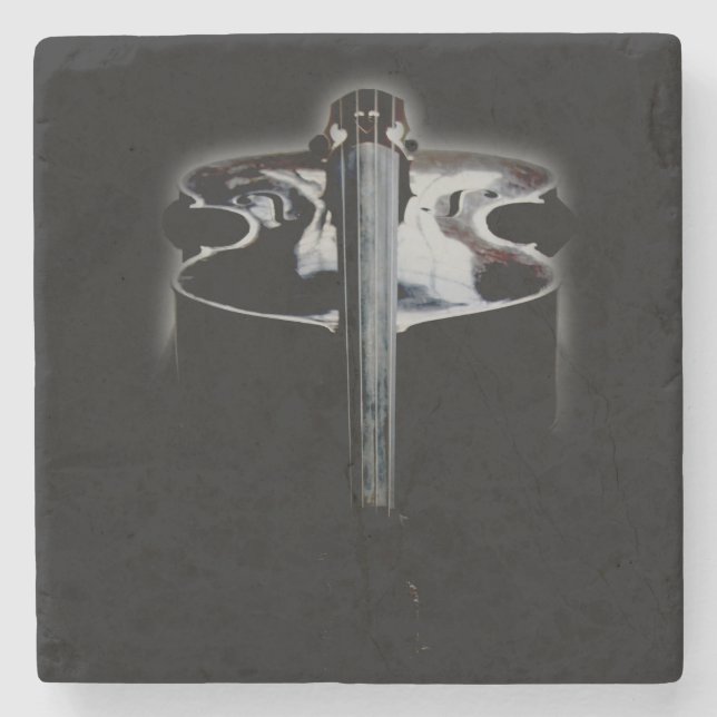 Bass-1-Küste Steinuntersetzer (Vorderseite)