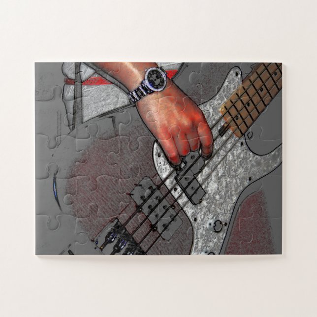 Bass 4 11x14 30pc jpcnm puzzle (Horizontal)