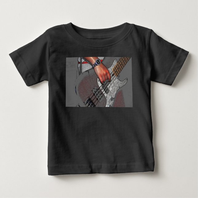 Bass 4 iccnm baby t-shirt (Vorderseite)