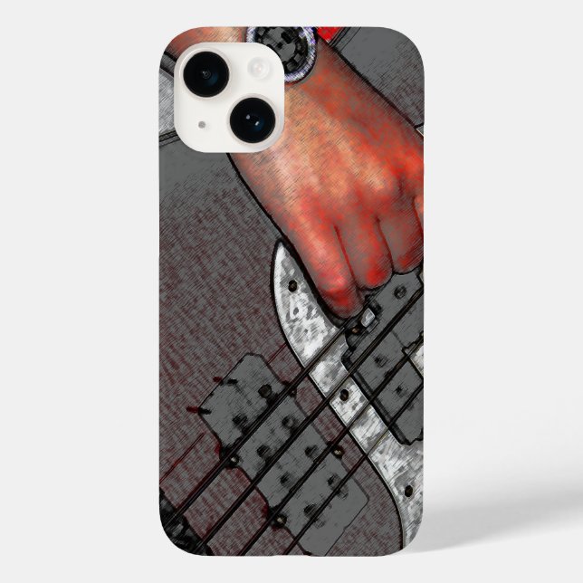 Bass 4 iphcna Case-Mate iPhone hülle (Rückseite)