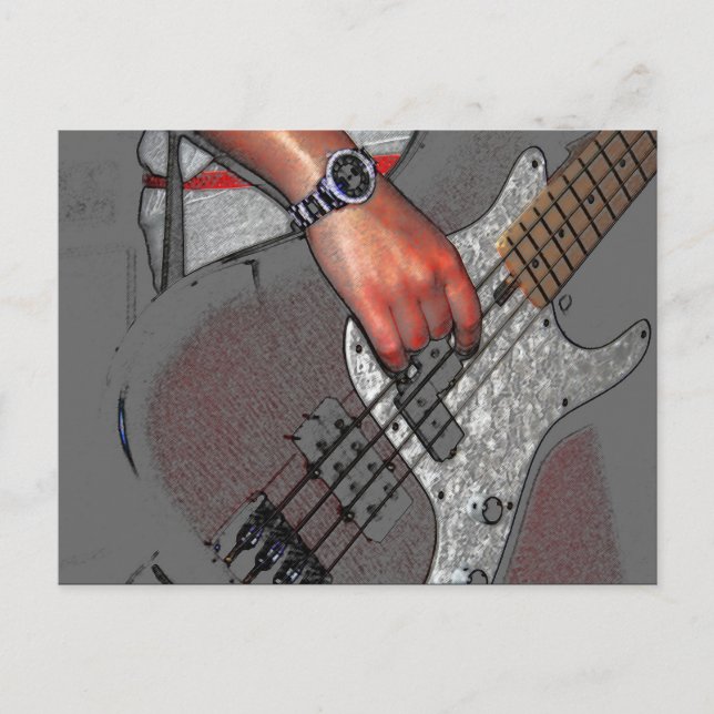 Bass 4 pccna postkarte (Vorderseite)