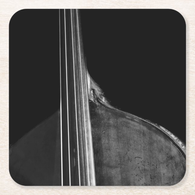 Bass 5 Küstenercna Rechteckiger Pappuntersetzer (Vorderseite)