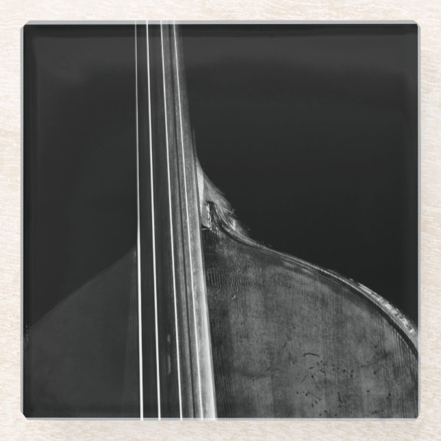 Bass 5-Küstenercnm Glasuntersetzer (Vorderseite)