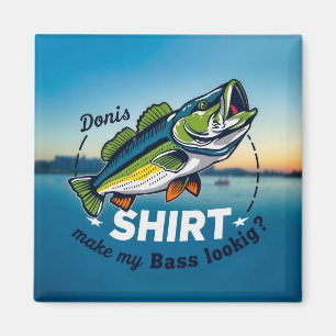 Bass-Angel-Abenteuer Magnet