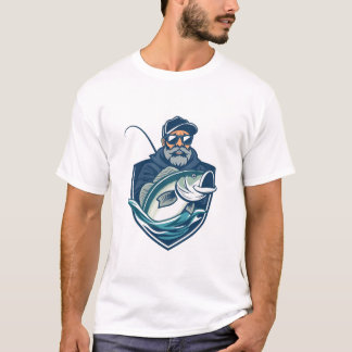 Bass-Angeln Fish Whisperer T-Shirt