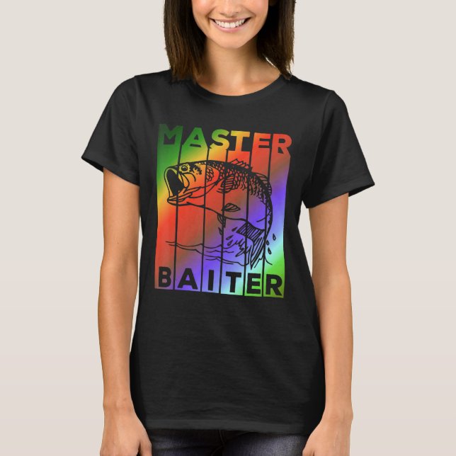 Bass-Angeln   Master Baiter T-Shirt (Vorderseite)