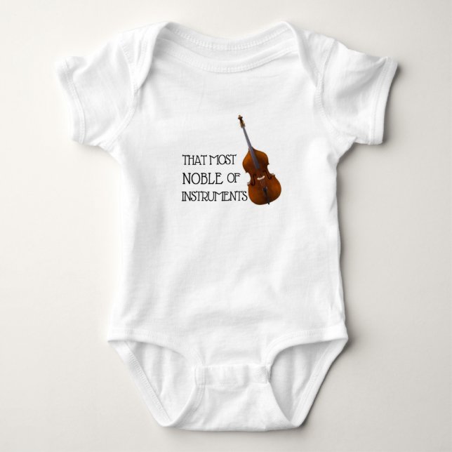 Bass Baby Bodysuit Strampler (Vorderseite)