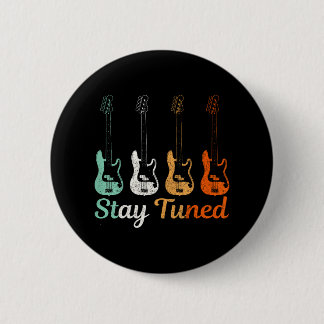 Bass Bassist Bass Gitarre Musiker Funny Button