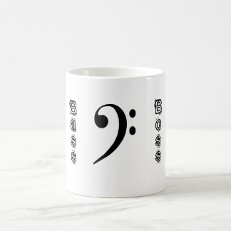 Bass Boss Bass Clef Tasse
