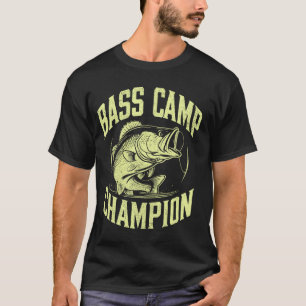 Bass Camp Champion Bassangeln T-Shirt