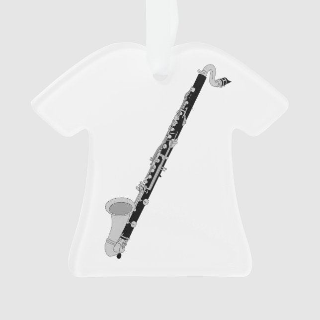 Bass Clarinet Ornament (Vorderseite)