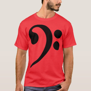 Bass Clef Musiknote T-Shirt