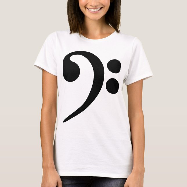 Bass Clef T-Shirt (Vorderseite)