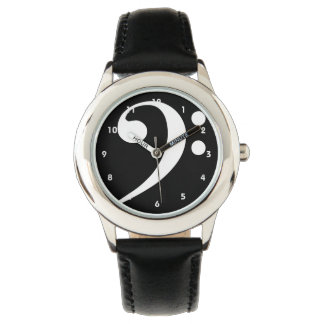 Bass Clef Watch von Leslie Harlow Armbanduhr