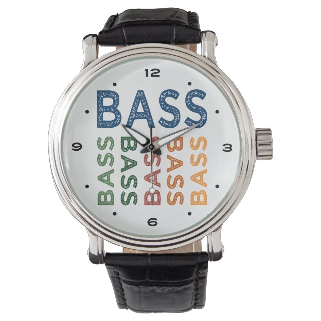 Bass Colorful Armbanduhr (Vorderseite)