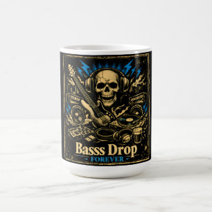 Bass Drop – Musikpower mit niedriger Frequenz Kaffeetasse