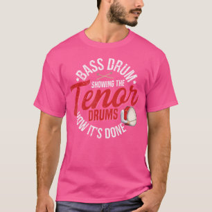 Bass Drum Marching Band Design für einen Bass Drum T-Shirt