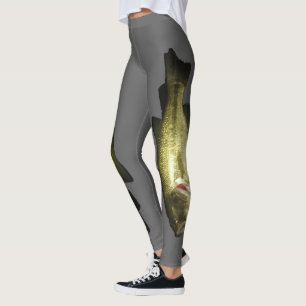 Bass-Fisch-Leggings Leggings