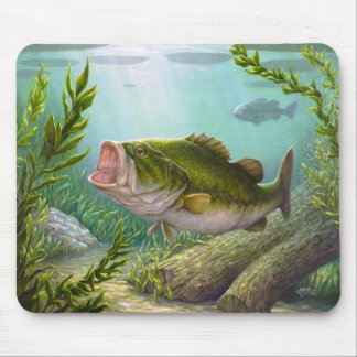 Bass-Fische Mousepad