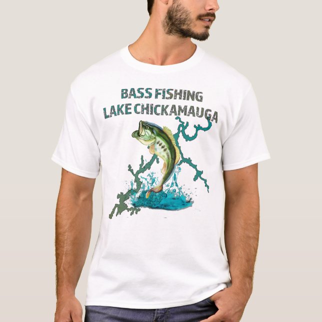 Bass Fischen Chickamauga T-Shirt