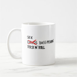 Bass-Fischen-Tasse Tasse