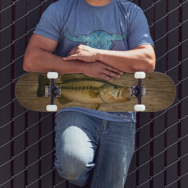 Bass fish skateboard (Außenbereich 3)