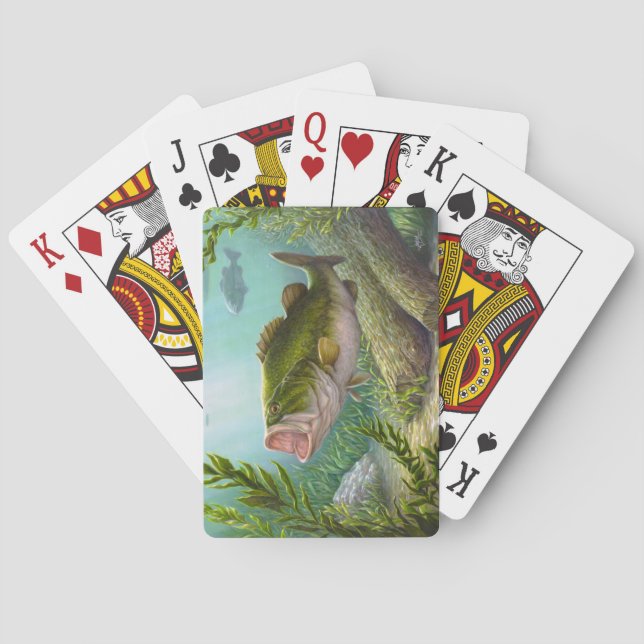 Bass Fish Spielkarten (Rückseite)