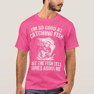 Bass Fishing Angler Funny Fisherman Catish Fish T-Shirt