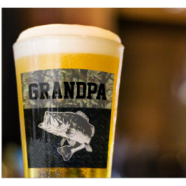 Bass Fishing Camouflage Opa Außensportarten Glas