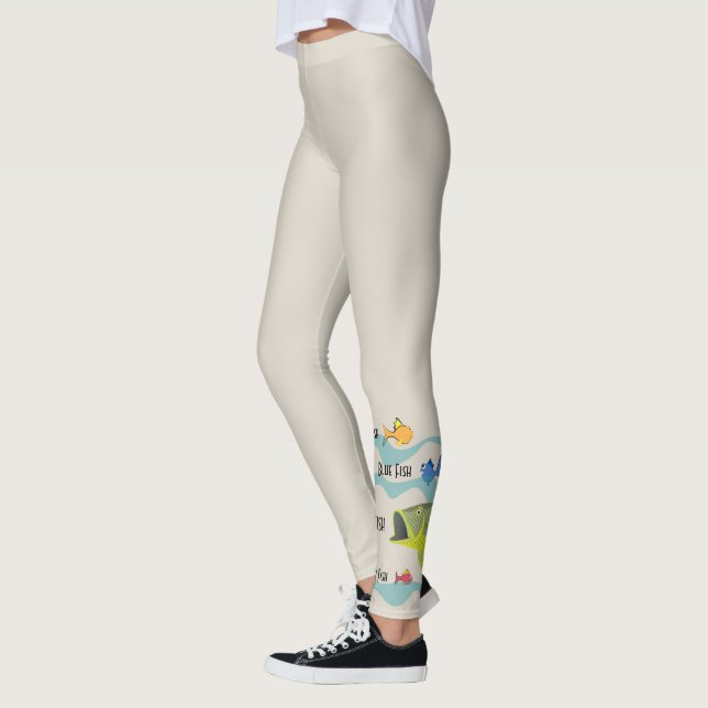 Bass Fishing Cartoon Leggings (Links)