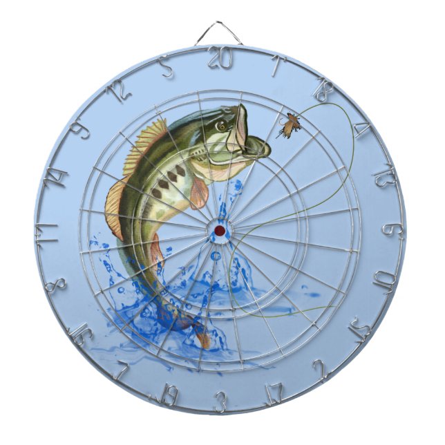 Bass Fishing Dartscheibe (vorne)