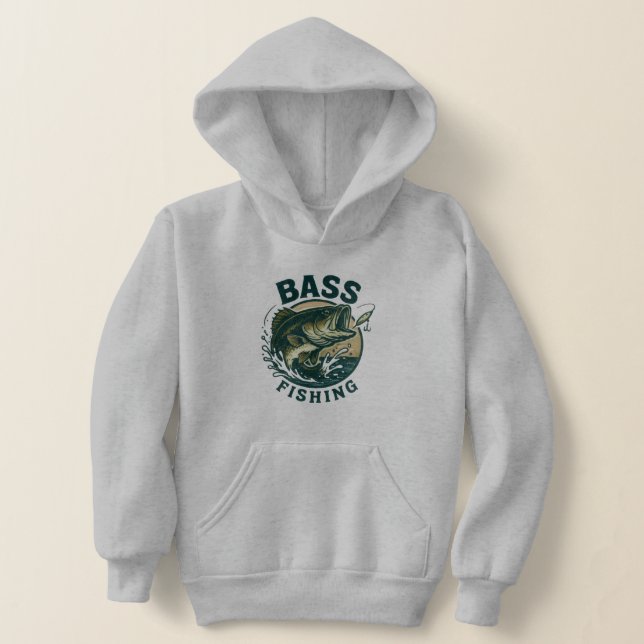 Bass Fishing Hoodie (Ablage )