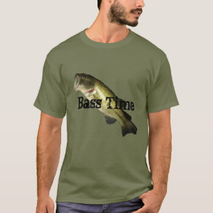 Bass Fishing Large Mouth Men-T - Shirt