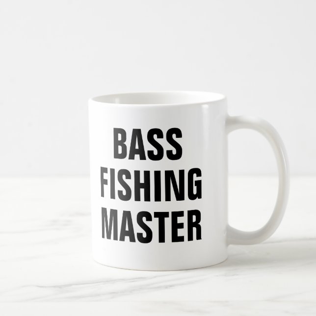 Bass Fishing Master Kaffeetasse (Rechts)