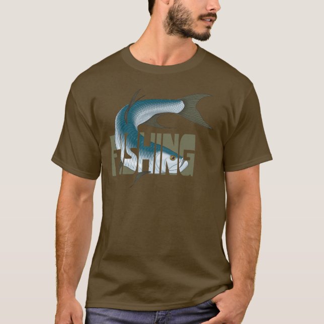 Bass Fishing T-Shirt (Vorderseite)