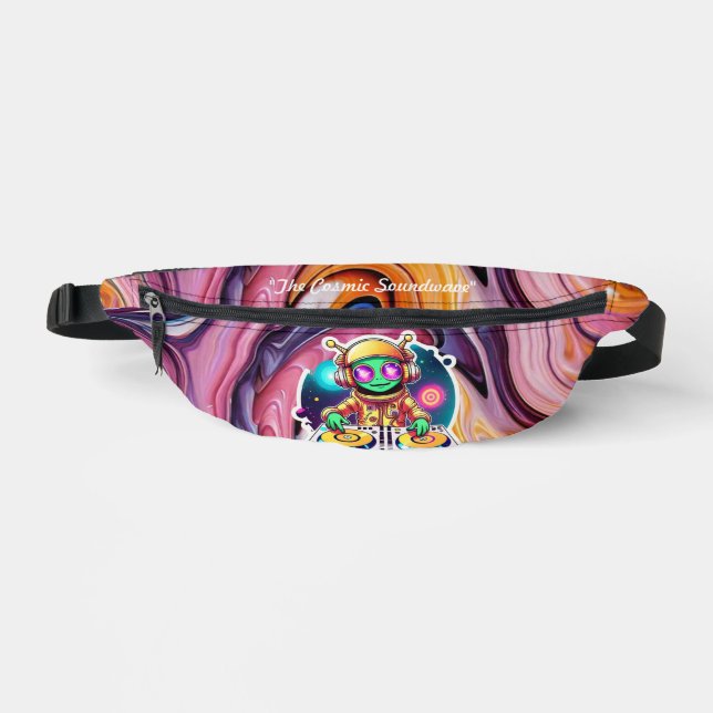 "Bass from Beyond" Bauchtasche (Vorderseite)