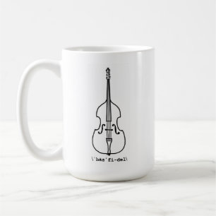 Bass-Geigen-Tasse Kaffeetasse
