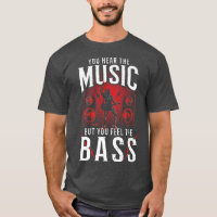 Bass Gitarre hören Sie die Musik, aber Sie Fe.